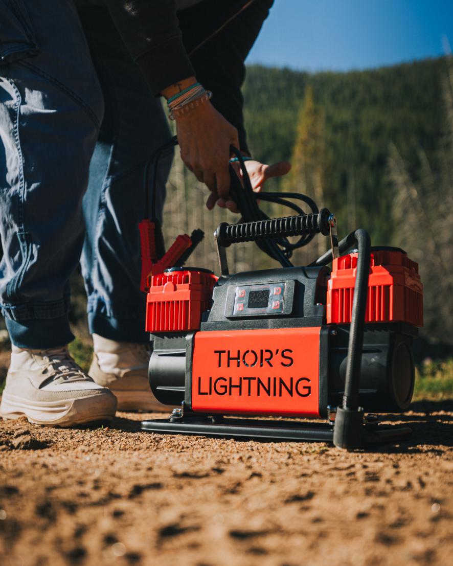 Thor’s Lightning Bolt TrueDual Air Compressor TotalControl Thor’s Lightning Bolt TrueDual Air Compressor TotalControl